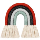 Nordic Hand-woven Rainbow Wall Decor - Cozy Nursery