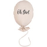 BALLOON PILLOW OH GIRL