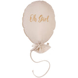 BALLOON PILLOW OH GIRL VELVET
