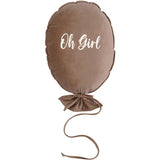 BALLOON PILLOW OH GIRL VELVET