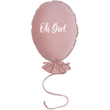 BALLOON PILLOW OH GIRL VELVET