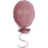 BALLOON PILLOW OH GIRL VELVET