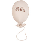BALLOON PILLOW OH BOY (CREAM-CARAMEL)