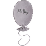 BALLOON PILLOW OH BOY  (GRAPHITE)