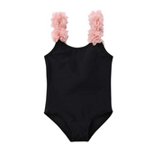 Flower Strap Backless Swimsuit - Cozy Nursery