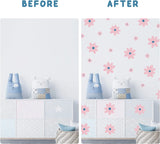 Pink Daisy Wall Decal