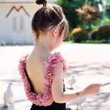 Flower Strap Backless Swimsuit - Cozy Nursery