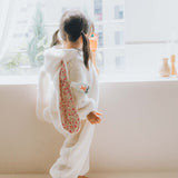 Girls Winter Loose Rabbit Romper