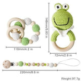 Zoo Animals Bracelet Teether Set - Cozy Nursery