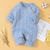 Winter Handmade Knit Jumpsuit