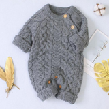 Winter Handmade Knit Jumpsuit