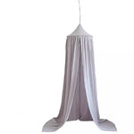 “Pigeon Grey” Linen Teepee Tent
