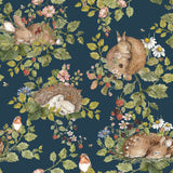 Little Sleepy Animals Dark Wallpaper