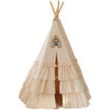 Teepee with frills "Folk"