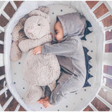 Lulu Dinosaur Jumpsuit (Grey) - Cozy Nursery