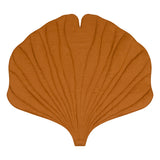 Linen Ginkgo Leaf Mat