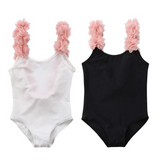 Flower Strap Backless Swimsuit - Cozy Nursery