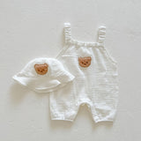 Muslin Bear Romper