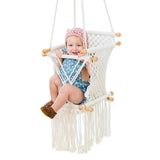 Nordic Baby Macrame Swing - Cozy Nursery