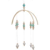 Nordic Baby Wooden Beads Mobile - Cozy Nursery