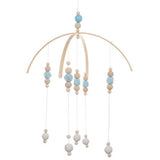 Nordic Baby Wooden Beads Mobile - Cozy Nursery
