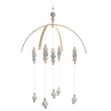Nordic Baby Wooden Beads Mobile - Cozy Nursery