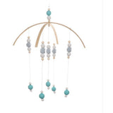 Nordic Baby Wooden Beads Mobile - Cozy Nursery