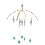 Nordic Baby Wooden Beads Mobile - Cozy Nursery