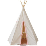“Fluffy Pompoms” Teepee Tent with Pompoms