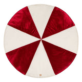 Christmas Round Patchwork Mat