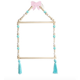 Nordic Wooden Bead Clothes Hanger - Cozy Nursery