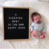 Black Felt Letter Board