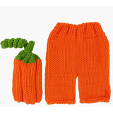 Crochet Pumpkin Newborn Costume