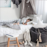 Handmade Velvet Elephant Head Nursery Decor - Cozy Nursery
