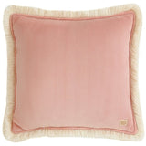 Velvet Pillow with fringe