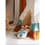 “Blue Candy” Patchwork Pillow