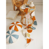 “Blue Candy” Patchwork Pillow