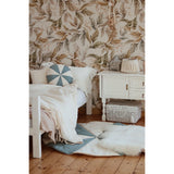“Blue Candy” Patchwork Pillow
