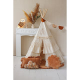 Soft Velvet Mat with Frill
