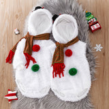Christmas Baby Snowman Romper