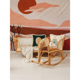 Velvet Pillow with fringe