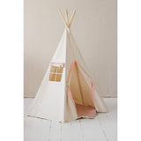 “Fluffy Pompoms” Teepee Tent with Pompoms