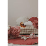 “Goji” Linen Leaf Mat