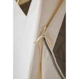 “Grey Pompoms” Teepee Tent with Pompoms