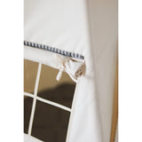 “Grey Pompoms” Teepee Tent with Pompoms