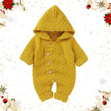 Hooded Knit Jumpsuit