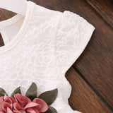 Baby Girl Floral Party Dress - Cozy Nursery