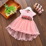 Baby Girl Floral Party Dress - Cozy Nursery