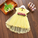 Baby Girl Floral Party Dress - Cozy Nursery