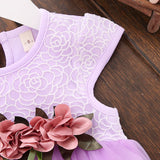 Baby Girl Floral Party Dress - Cozy Nursery